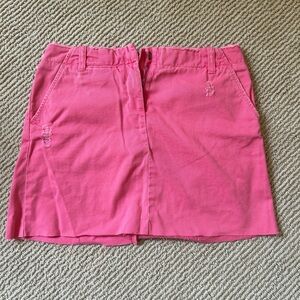 J. Crew Vibrant Pink Mini Skirt